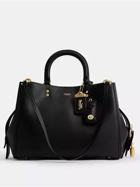 Coach Rogue 31 Black Leather CCX23 NWT Classic
